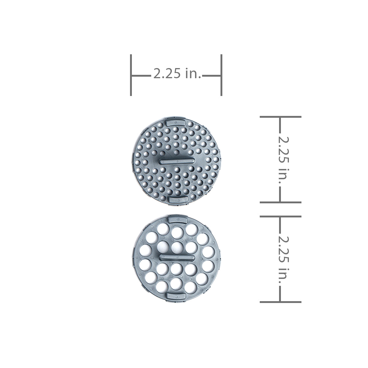 reCAP® Mason Jar Shaker Inserts | Silver