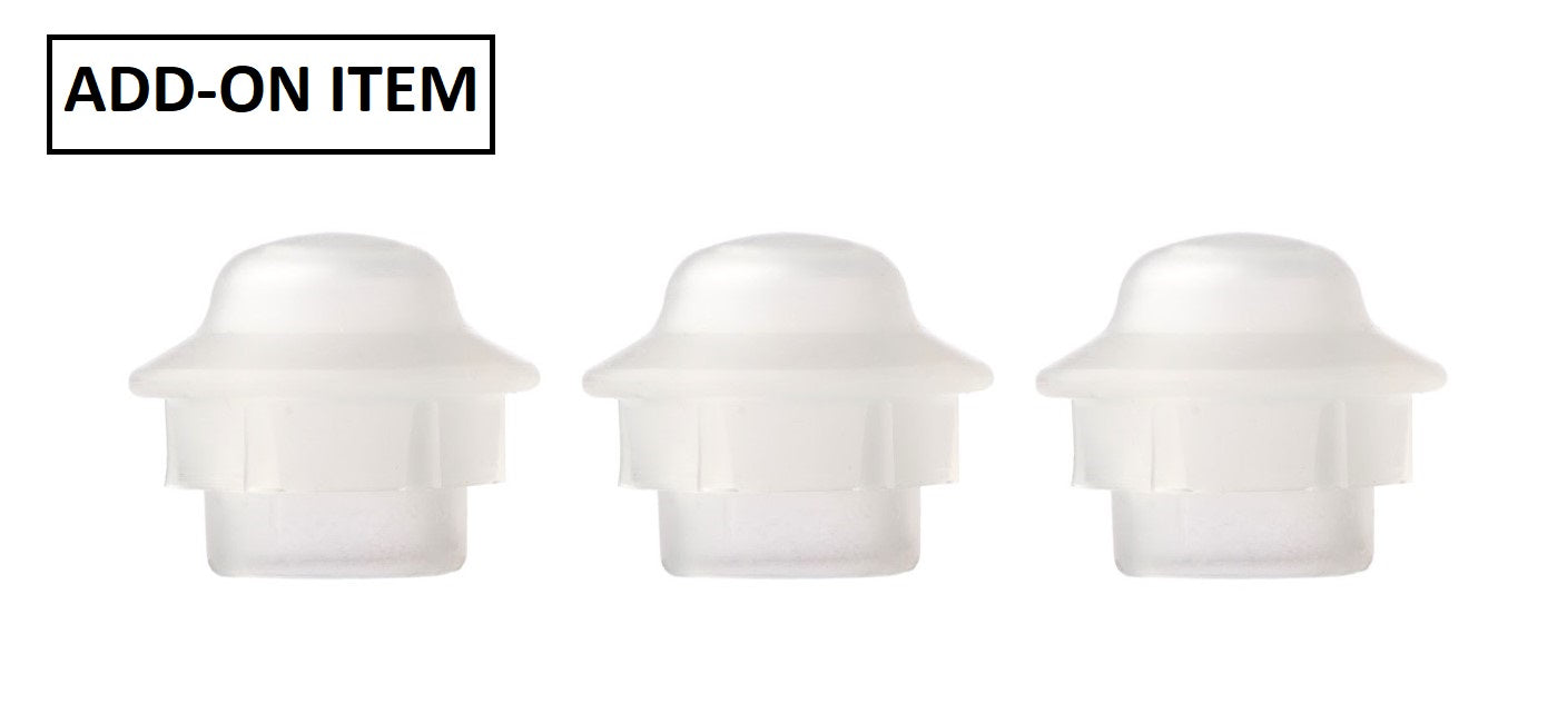 reCAP® Mason Jars Pour Carry Lid 3-Pack | 2 Regular mouth | 1 Wide mouth Lid | Silver