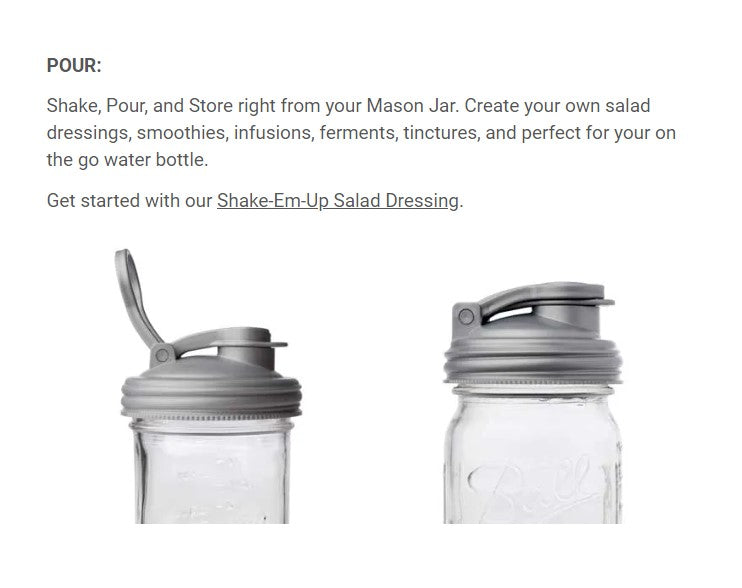 reCAP® Mason Jars Lids Starter Set