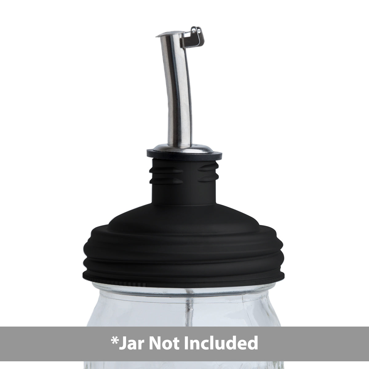 reCAP® Mason Jar Pour Spout Lid | Olive Oil Spout & Dispenser | Regular Mouth