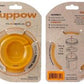 A back and front view of cuppow mason jar drinking lid