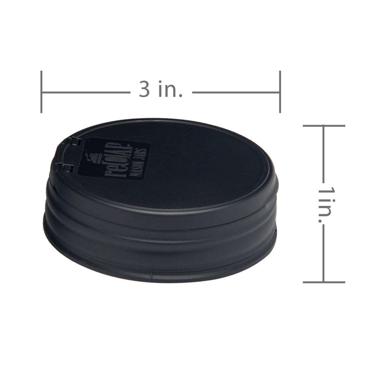 reCAP® Mason Jar Flip Lid - Case of 12