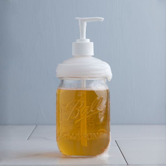 reCAP® Mason Jar Soap Dispenser Lid & Pump Cap | Regular Mouth
