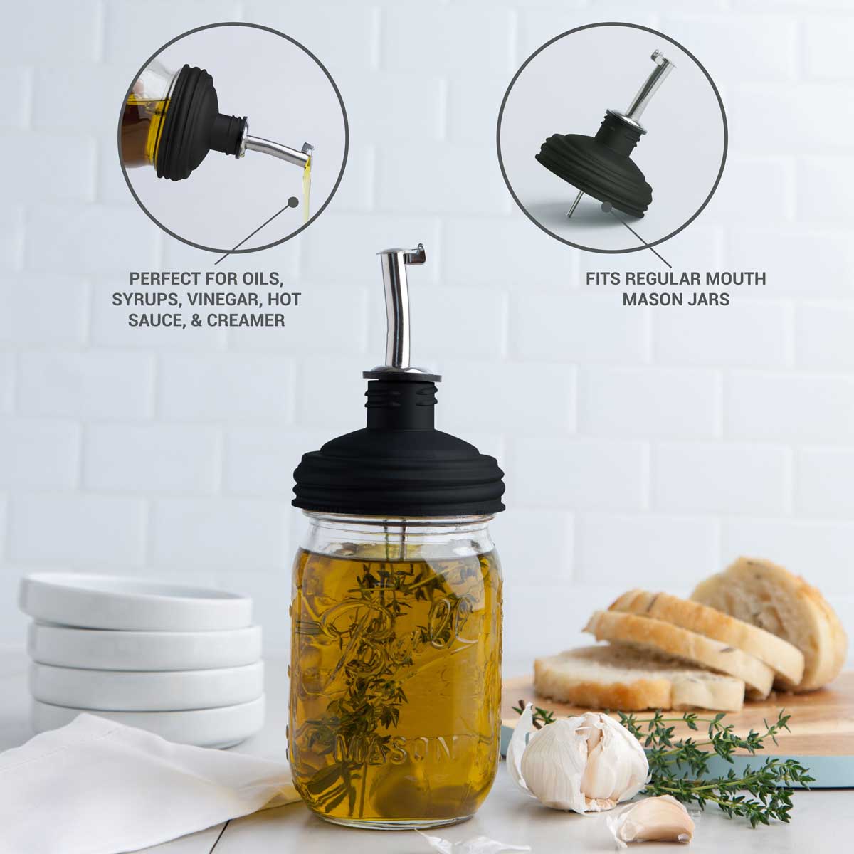 reCAP® Mason Jars Lids Starter Set