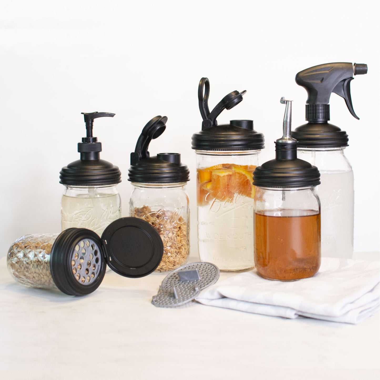 reCAP® Mason Jars Lids Starter Set