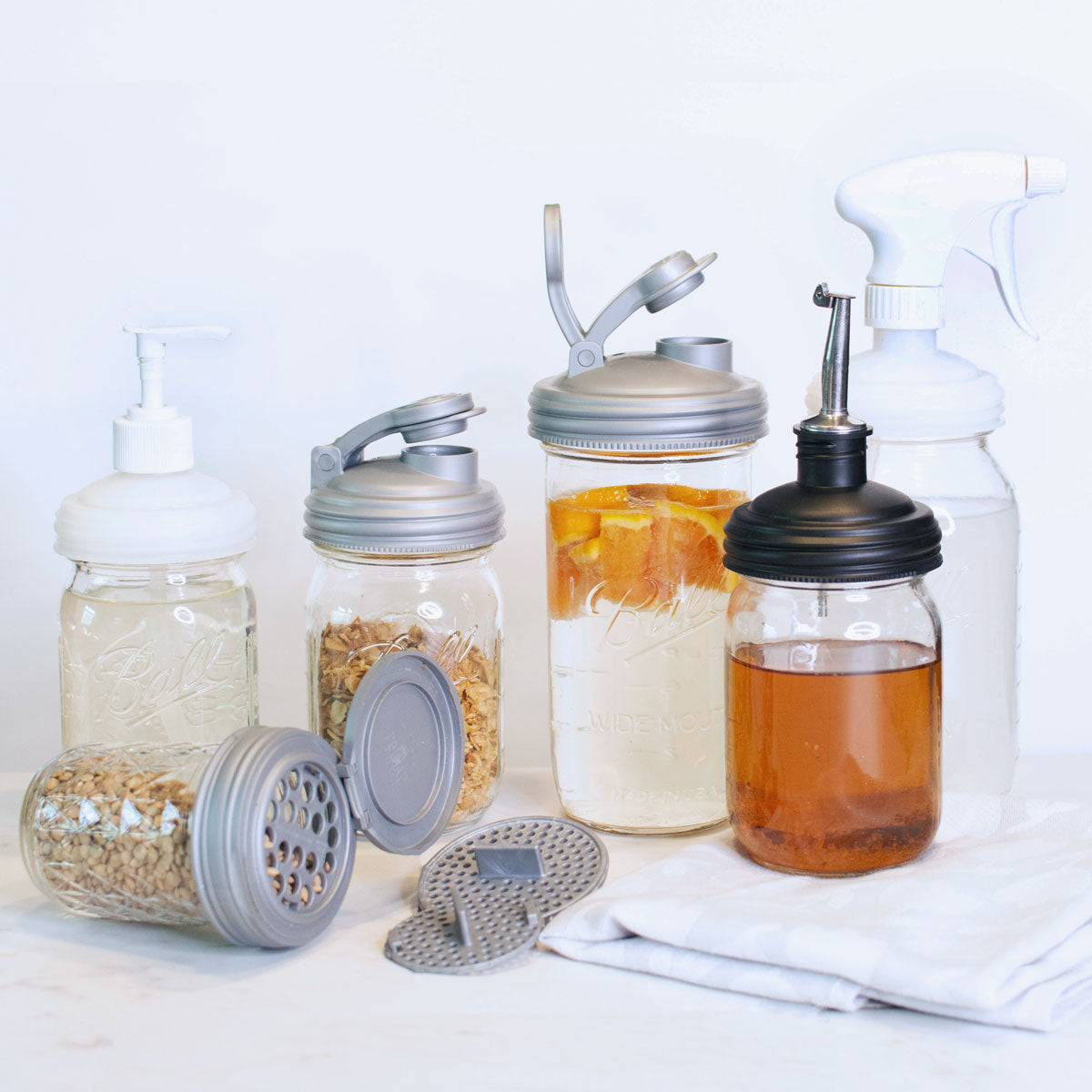 reCAP® Mason Jars Lids Starter Set