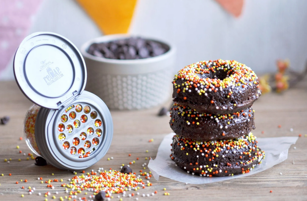 From Jar to Donut: Chocolate Maple Zucchini Treats