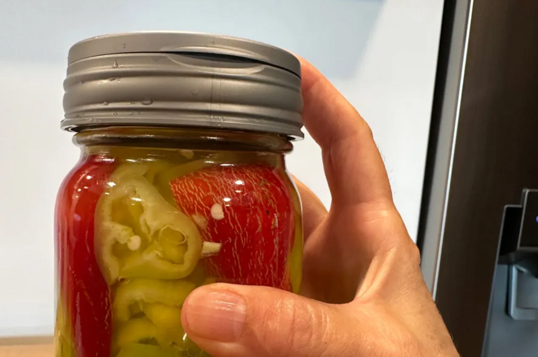 Pickled Banana Pepper Rings (Easy Refrigerator Recipe)