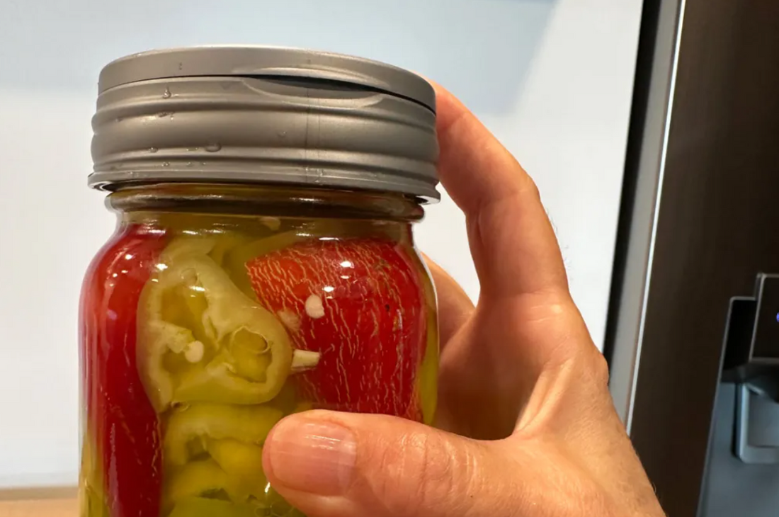 Pickled Banana Pepper Rings (Easy Refrigerator Recipe)