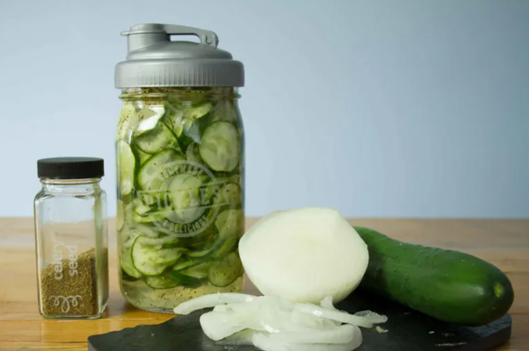 Sweet Refrigerator Pickles, Grandma’s Recipe