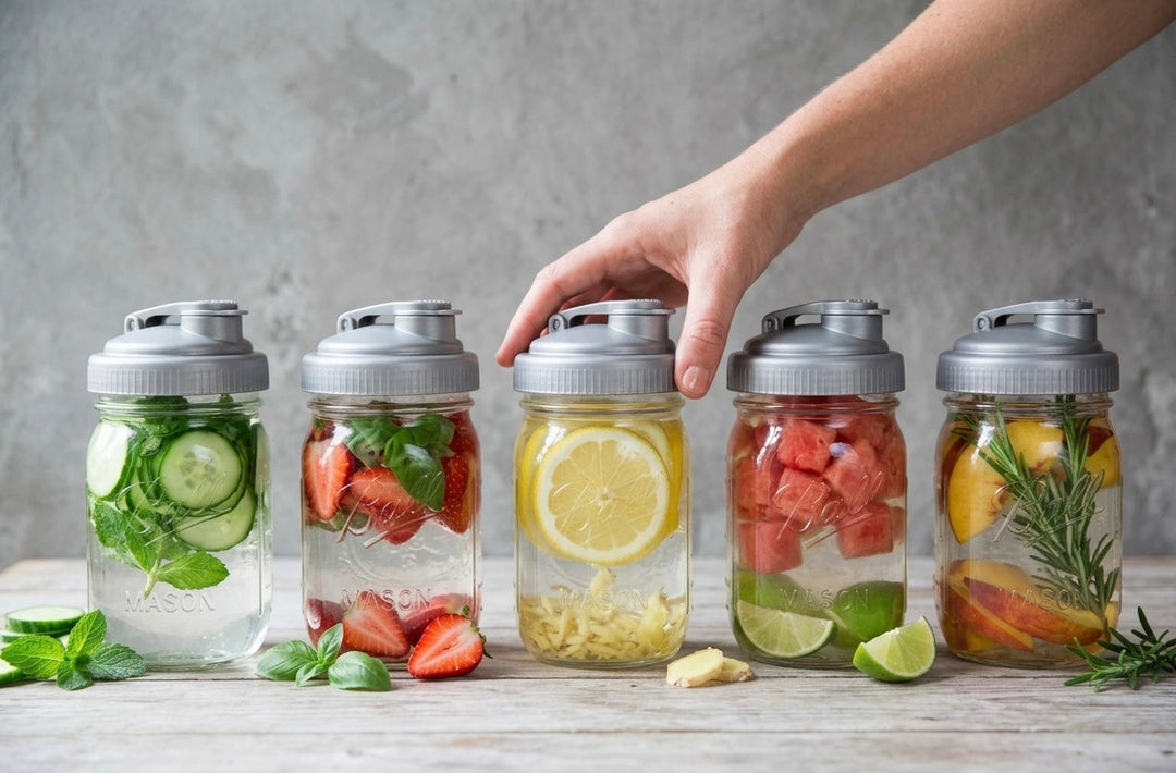 The Easiest Infused Water You Will Ever Make (And Why a Mason Jar Makes It Better)