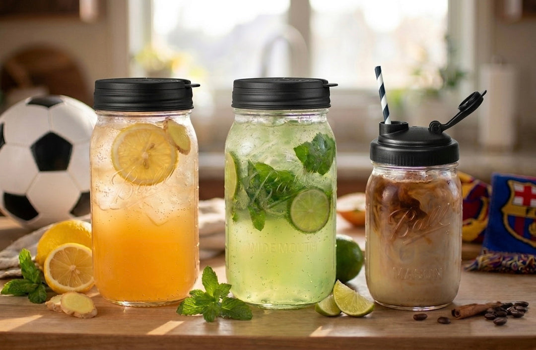 3 World Cup-Inspired Drinks Made in a Mason Jar