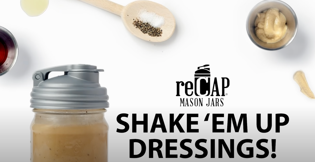 Shake 'em Up Dijon Vinaigrette Salad Dressing Recipe