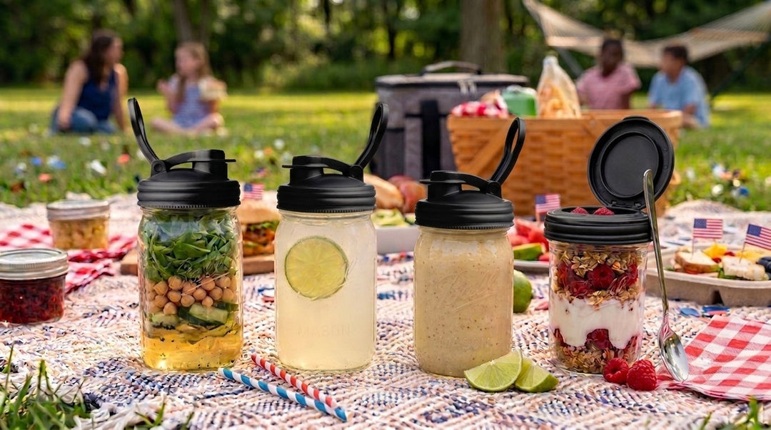The No Spill Picnic Packing Guide: Mason Jar Edition