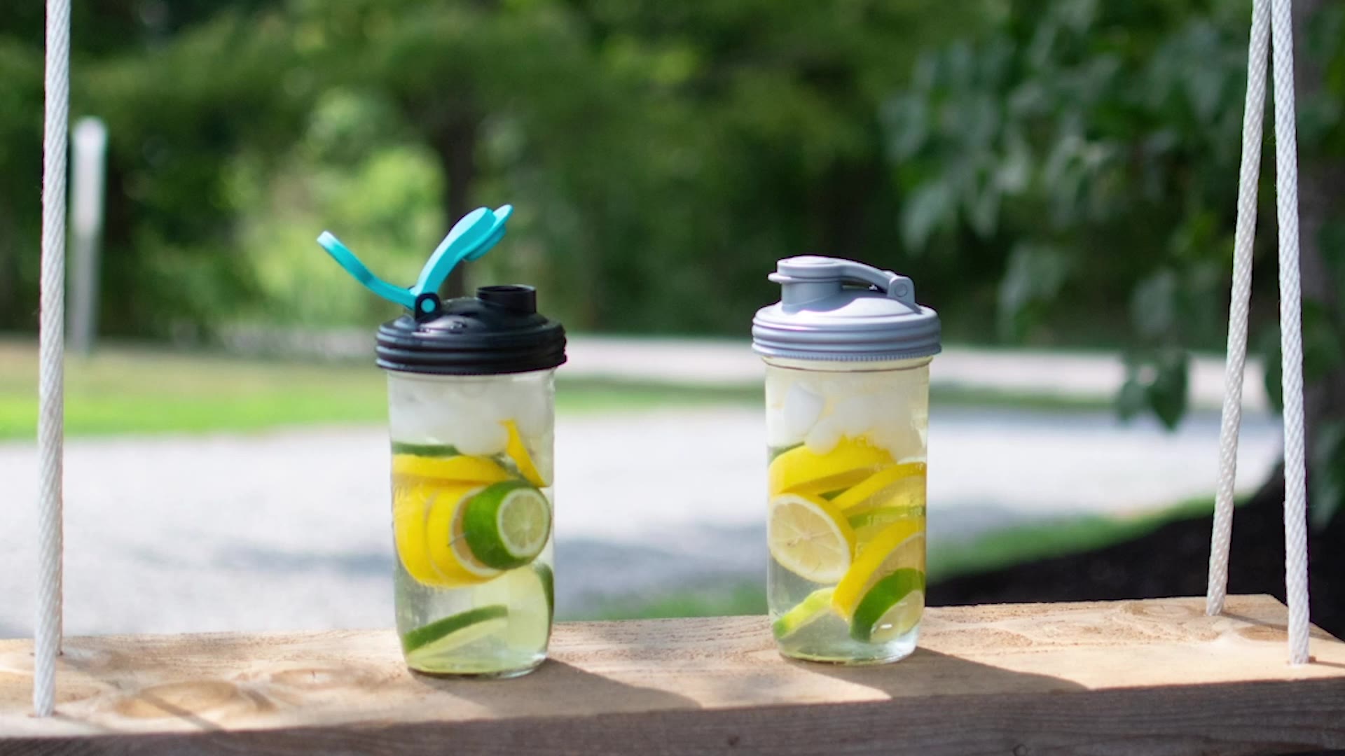 A collection of reusable Mason jar lids.