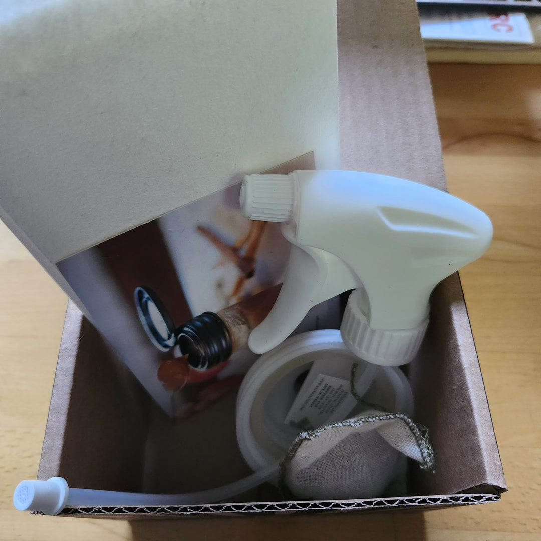 reCAP® Mason Jar 3-Piece Cleaning Kit with Herbal Cleaning Tea &amp; Streak-Free Cloth