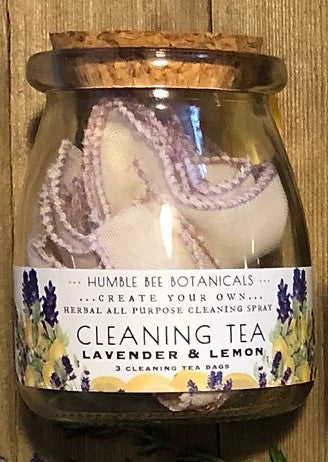 reCAP® Mason Jar 3-Piece Cleaning Kit with Herbal Cleaning Tea &amp; Streak-Free Cloth