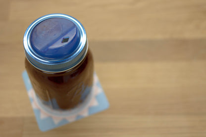 Cuppow Mason Jar Drinking Lids, Case of 12