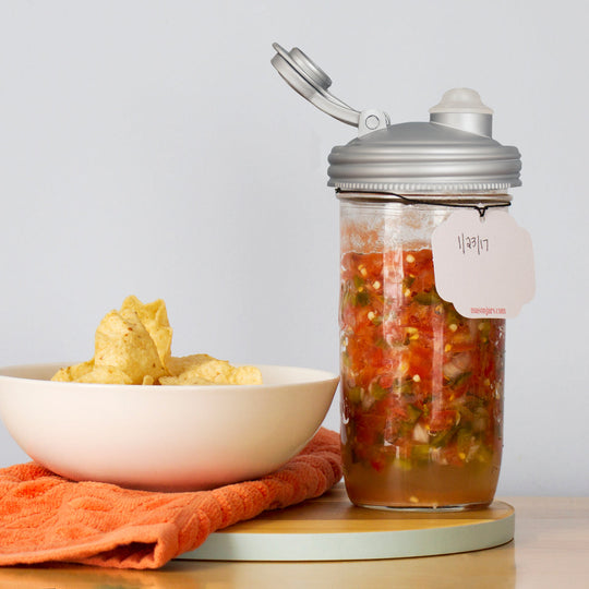 reCAP® Mason Jar Fermentation Starter Kit - 6-Piece