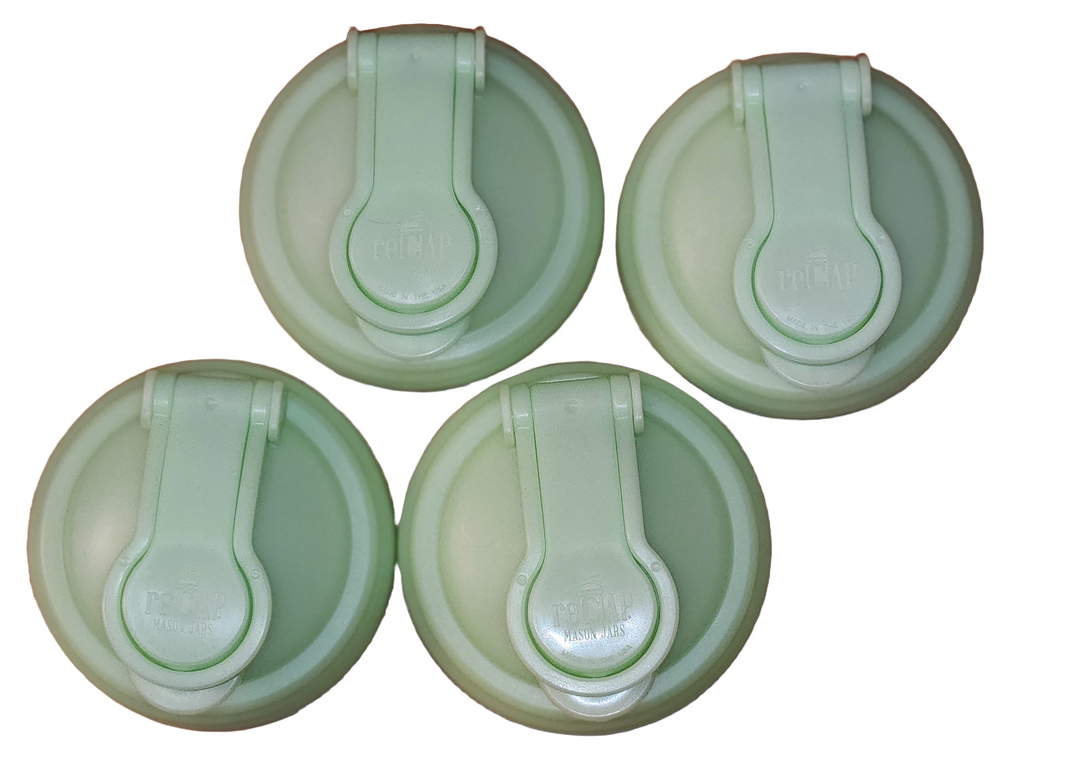 Four Mason Jar POUR lids