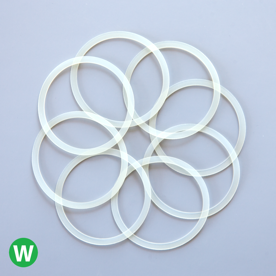 reCAP® Mason Jar Lid Gaskets, Silicone, 8-Pack