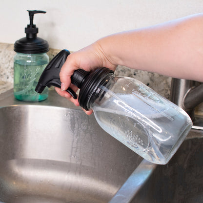 reCAP® Mason Jar Sprayer, Regular Mouth, Case of 12