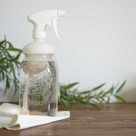 reCAP® Mason Jar 3-Piece Cleaning Kit with Herbal Cleaning Tea &amp; Streak-Free Cloth