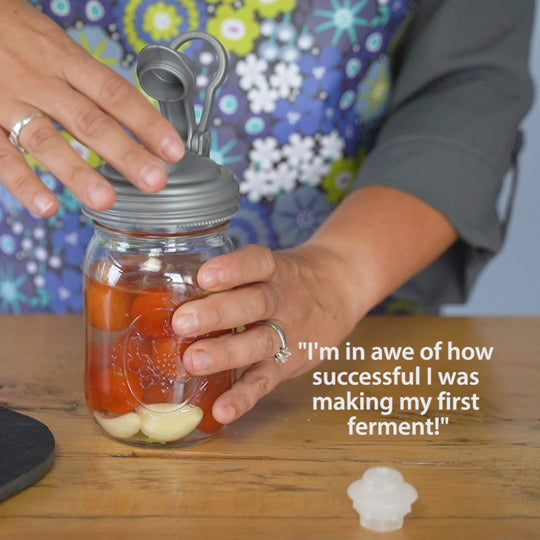 reCAP® Mason Jar Fermentation Starter Kit - 6-Piece