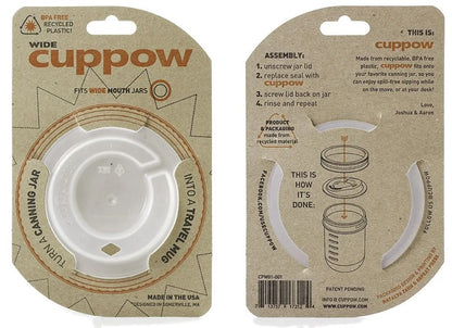 Cuppow Mason Jar Drinking Lids