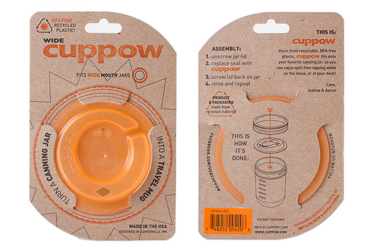 Cuppow Mason Jar Drinking Lids
