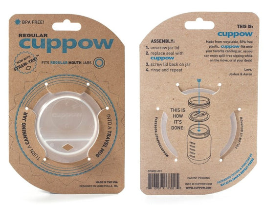 Cuppow Mason Jar Drinking Lids