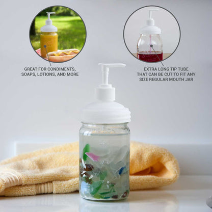 How to Use Mason jar Soap Dispenser Lid