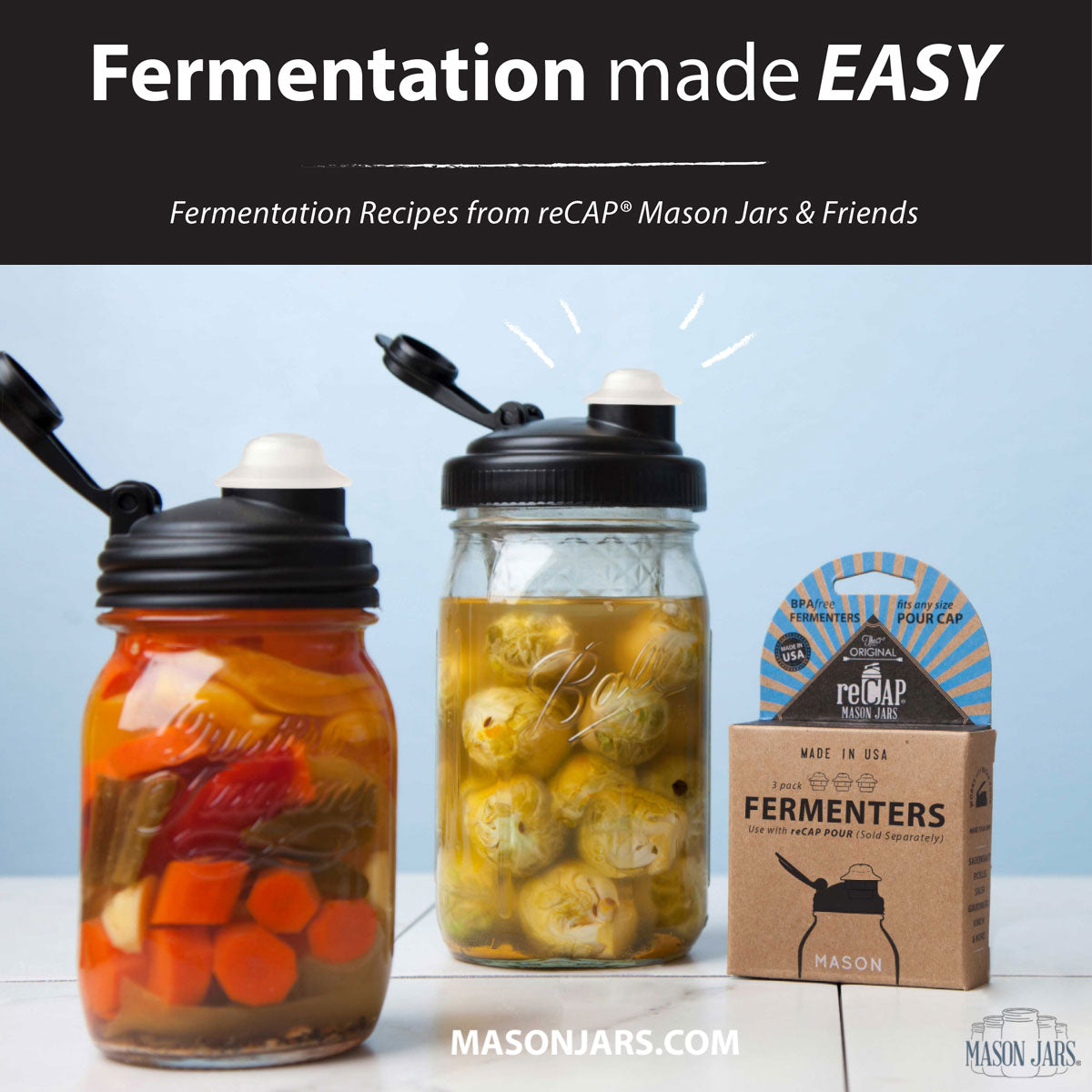 Fermentation Recipes | Fermenting Made Easy EBook By ReCAP® – ReCAP ...