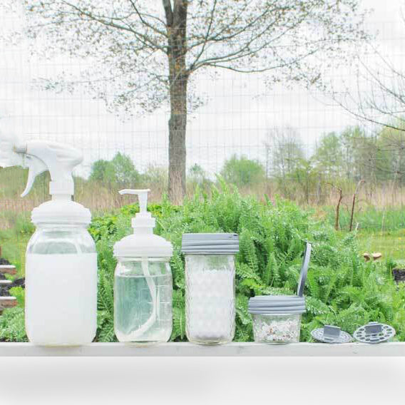 reCAP® Mason Jars Lids 6-Piece Gardening Kit