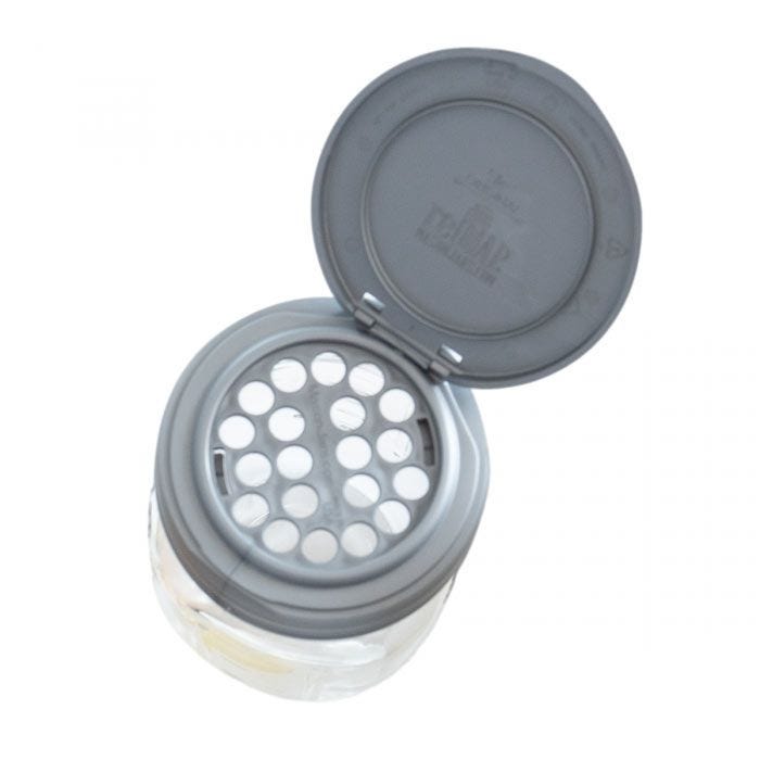 reCAP® Mason Jar Shaker Inserts | Silver